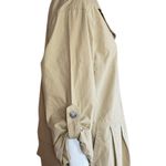 Banana Republic  Classic Beige Poplin Jumpsuit Size Medium Photo 5