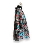 Jeri Marque Womens Blouse Sz‎ 16 Hawaiian Tropical Vintage Print Shirt Hibiscus Photo 3