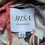 MISA Los Angeles MISA Set Franka Ruffle Asymmetrical Slit Skirt + Top in Flora Tropical Mix XS Photo 7