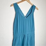 Athleta  Blue Athletic Active Casual Dress Pockets Drawstring Waist Photo 2