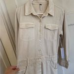 Young Fabulous and Broke NWT  Benton cream denim dress size small Photo 5