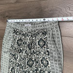Michael Stars  Stars Jordy Moroccan Printed Casual Rayon Pants Black‎ Tan Small Photo 4