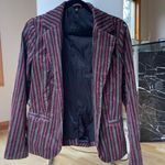 Free People Striped Fitted Blazer Photo 1