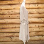 NWT Pas de Calais Lagenlook Oversize Wrap Dress Tan Photo 3