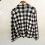 CHAPS Zip Moto Plaid Sweater Jacket Photo 3