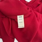 Soft Surroundings  Red Tunic Tank Top Multi Layered Blouse Keyhole Classic Casual Photo 3