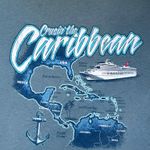 Delta Pro Weight Vintage cruisin the Caribbean graphic short sleeve tee Photo 1