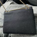 Vtg 50s Bycks wool purse black Photo 9