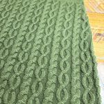 Fresh Perspective Olive Green Knit Turtleneck Sweater Dress Size XS Photo 3