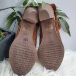 Chocolat Blu Brown Haaz Suede Sling Chunky Heel Shoe Booties 8.5 Photo 6