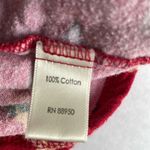 INSOMNIAX Red Christmas Lounge Pajama Shorts Cotton Fleece Size L Photo 5