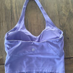 Lululemon  Halter Tank Crop Purple 6  Photo 1