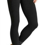 Athleta  Activewear Leggings Plie Tight Black L New Gym Yoga Dance Gray Scrunch Photo 0