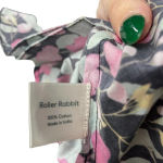 Roberta Roller Rabbit Roller Rabbit‎ Manusa Ainsley Mini Dress Black Floral Print Size Medium Photo 8