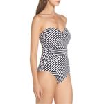 Tommy Bahama New. Stripe swimsuit. Size 14. MSRP $149 Photo 3