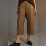 Maeve  curved crop chinos brown Photo 2