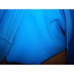 Athleta Womens New NWOT Walk Warm Fleece Top S Bright Blue Thumbholes Cinch Neck Photo 5