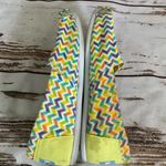 Toms SEASONAL CLASSICS MULTI CANVAS CHEVRON SLIP ON SHOES Photo 7