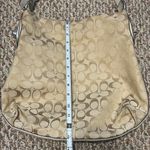 Coach  Beige Signature Canvas Tote/Shoulder Bag, Style F16538 Photo 4