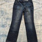 DKNY  Dark Blue Wash Bootcut Trouser Jeans Size 6 Photo 0