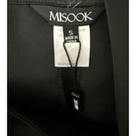 Misook  Straight-Leg Satin Pants Black Size Small New Shiny Flowy Size Zip Photo 5