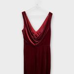 NEW Revelry Dakota Velvet Dress Size 16 Red Photo 5