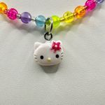 Sanrio Multi colored beaded hello kitty pendant necklace Photo 5