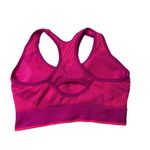 Puma Performance Sports Bra Pink Purple Keyhole Back w Removable Pads Sz Medium Photo 2
