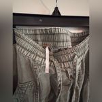 Free People Green Cargo Pants inside seam: 25 Size: S Photo 2