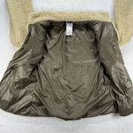 Patagonia Fleece Jacket Full Zip Pockets Warm Cozy Outdoor Beige Women's S READ Photo 3