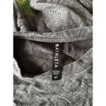 Athleta pullover women’s sweatshirt black gray size small Tall tencel blend Photo 1