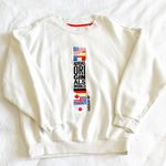 Adidas White World Flags Sweatshirt Photo 0