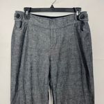 Banana Republic  Womens Pants 8 Jackson Fit Linen Cotton Wide Leg Coastal Preppy Photo 2
