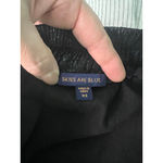 Skies Are Blue Women's  Black Snakeskin Faux Leather Mini Skirt XS Photo 4