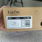 TAOS Salto Black Leather Buckle Detail Heel Shoes Womens 5 Photo 7