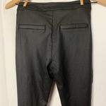 Asilio  Kruger Laser Cut High Rise Coated Pants Photo 5