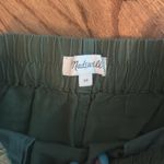 Made well, Olive, green breeze woven elastic cropped pants Photo 1