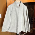 Coldwater Creek  Oatmeal Cream Fleece Pullover Size Medium Photo 0