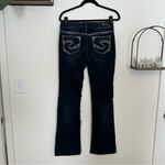 Silver Jeans  Suki Mid Boot Fluid Denim Blue Jeans Size 29 Photo 1