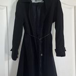 Calvin Klein Liz Claiborne size small Black Trench Coat Photo 1