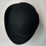 Gap Black Wool Fedora Hat Women’s Size M/L Bow Classic Steampunk Chic Timeless Photo 2