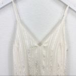 Cami NYC The Olivia Prairie Metallic Stripe Camisole Ivory Tank Top Silk Photo 2