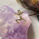 Sterling Silver Climbing Man Ear Cuff Silver Photo 3