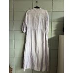 Flax Women's Gaia Dress in Sunrise Stripe size P (4-6) Artsy Lagenlook Bohemian Photo 4