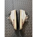 P448  Snake Skin Sneakers in Pink White pearlescent‎ leather size 38 US 7.5-8 Photo 3