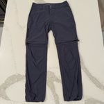 Columbia Saturday Trail II Convertible Pants Womens 4 Short Blue Gorpcore Hiking Photo 3