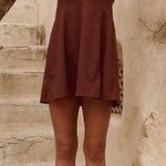 Free People  Bom Bom Island Mini Dress in Chocolate Love Photo 0