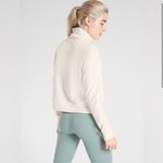 Athleta Cropped Funnel Neck long sleeve in Nirvana pink women’s size XS Photo 8