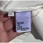 NWOT ESSENTIAL ANTWERP Women’s Danbury Sequined puff sleeve Sweatshirt Blue Photo 9