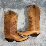 Zodiac Women's 6  USA Genuie Leather Western Cowboy Pointed Toe Boots Horse Photo 3